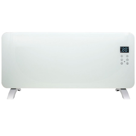 Конвектор HOMA PH-2039-GW, стъклен, комбиниран монтаж, 2000W