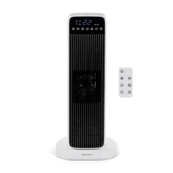 [parent_category] - Вентилаторни печки - Керамична печка DIPLOMAT P19, 2000W, LED дисплей