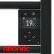 [parent_category] - Електрически лири - Електрическа лира за баня ATLANTIC DORIS Wi-Fi BLACK, 500W