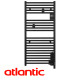 [parent_category] - Електрически лири - Електрическа лира за баня ATLANTIC DORIS Wi-Fi BLACK, 500W