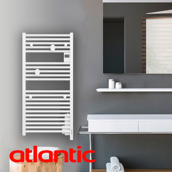 [parent_category] - Електрически лири - Електрическа лира за баня ATLANTIC DORIS Wi-Fi WHITE, 300W