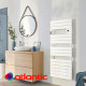 [parent_category] - Електрически лири - Електрическа лира за баня ATLANTIC ADELIS DIGITAL WHITE, 500W