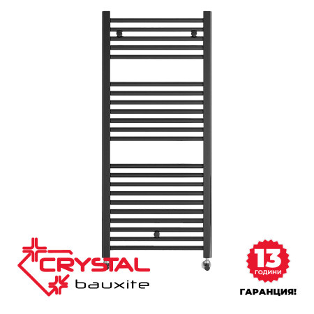 Алуминиева лира CRYSTAL BAUXITE BLACK 400х1200, 733W