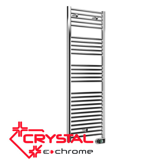 [parent_category] - Електрически лири - Електрическа лира за баня CRYSTAL E-CHROME, 450W