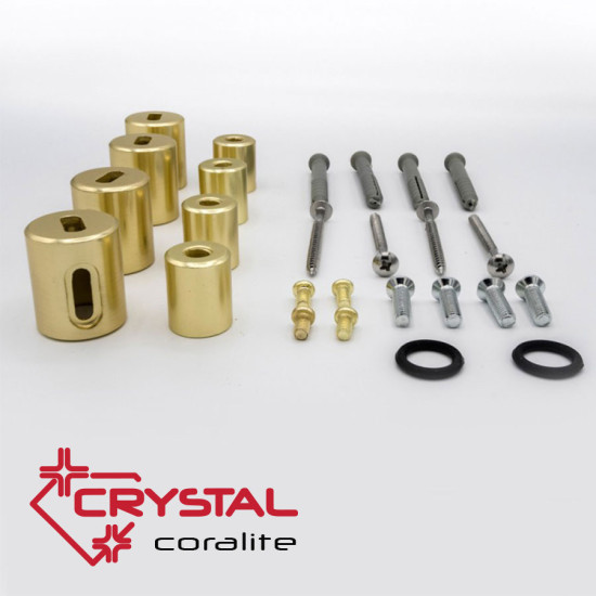 [parent_category] - Стоманени лири - Стоманена лира CRYSTAL CORALLITE STRAIGHT SB-Brass 1200x500, 412W