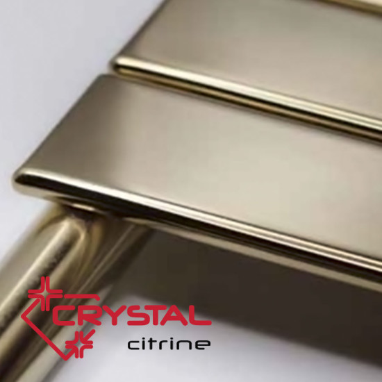 [parent_category] - Стоманени лири - Стоманена лира CRYSTAL CITRINE STRAIGHT SB-Brass 840x500, 299W