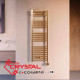 [parent_category] - Електрически лири - Електрическа лира за баня CRYSTAL E-CORALITE SB-Brass, 500W