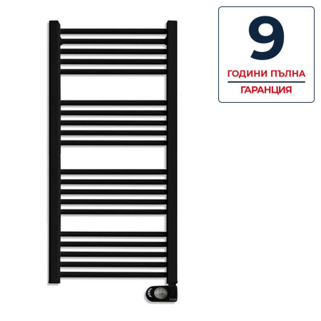 Електрическа лира за баня TEDAN NOOR BLACK  750W