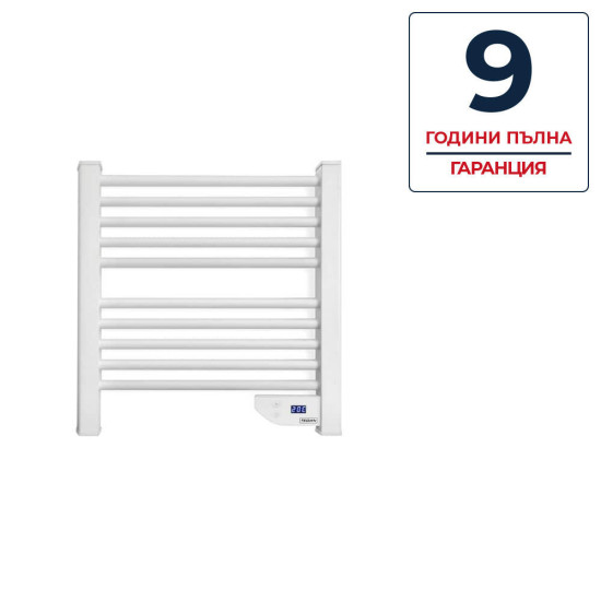 [parent_category] - Лири - Електрическа лира за баня TEDAN ELLEN 300W (бял)
