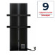 [parent_category] - Електрически лири - Отоплител за баня TEDAN FINESA Black 500W