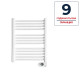[parent_category] - Лири - Електрическа лира за баня TEDAN NOOR 500W