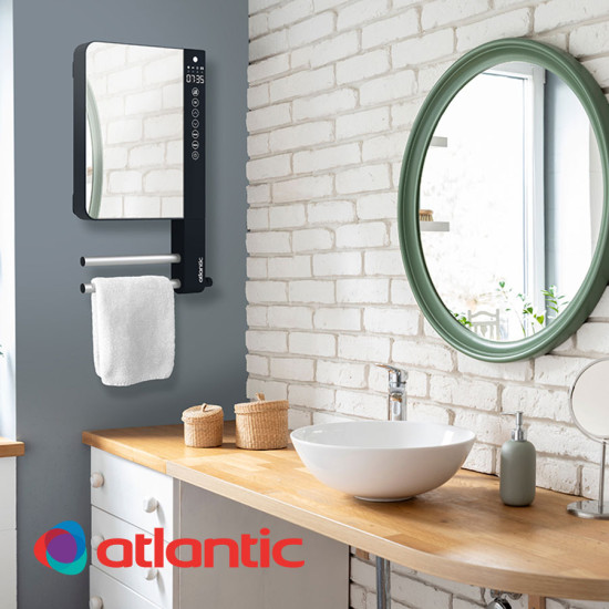 [parent_category] - Печки за баня - Отоплител за баня ATLANTIC TELIA MIRROR 1000+800W
