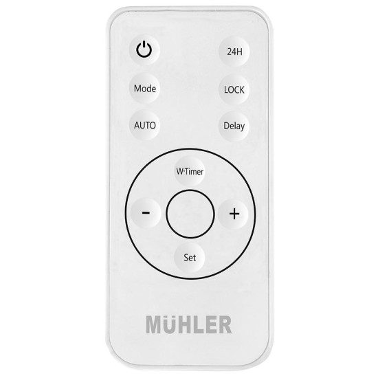 [parent_category] - Печки за баня - Печка вентилаторна за баня Muhler MBH-2007D, 2000W
