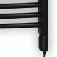 [parent_category] - Електрически лири - Електрическа лира за баня TEDAN EUROPA BLACK  500W
