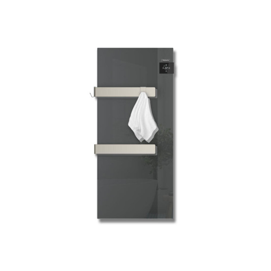 [parent_category] - Електрически лири - Отоплител за баня TEDAN ONSEN SILK ANTHRACITE 750W