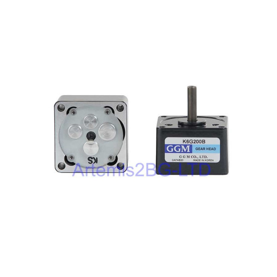 [parent_category] - Мотор редуктори - Мотор редуктор GGM -K6G200B 60x60mm 6.5 оборота