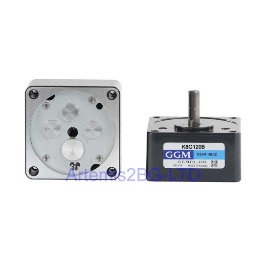 [parent_category] - Мотор редуктори - Мотор редуктор GGM - K8G120B 80x80mm 10.4 оборота