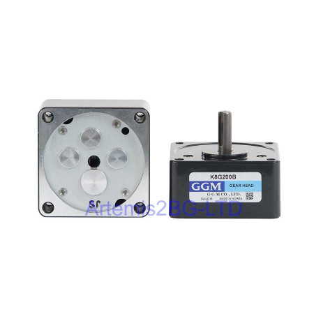 Мотор редуктор GGM -K8G200B 80x80mm 6.3 оборота  