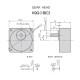 [parent_category] - Мотор редуктори - Мотор редуктор GGM -K9G200B 90x90mm 6.3 оборота