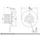 [parent_category] - Вентилатори за димни газове - Вентилатор димни газове 580m3/h 125W Датчик Хол