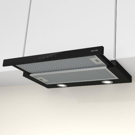 [parent_category] - Аспиратори - Аспиратор Gorenje TH64E4BG, телескопичен за вграждане