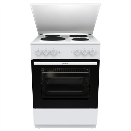 Голяма готварска печка  Gorenje GE6A41WB, 71л, електрическа