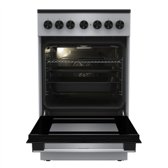 [parent_category] - Големи готварски печки - Голяма готварска печка  Gorenje GEC5B60SG, 70л, стъклокерамичен плот