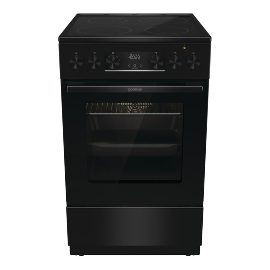 [parent_category] - Големи готварски печки - Голяма готварска печка  Gorenje GEC5C40BG, 70л, стъклокерамичен плот