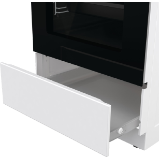 [parent_category] - Големи готварски печки - Голяма готварска печка  Gorenje GEC5C42WG, 70л, стъклокерамичен плот
