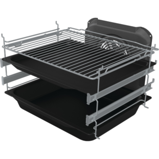 Голяма готварска печка  Gorenje GEC5C61XPA, 70л, стъклокерамичен плот