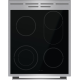 Голяма готварска печка  Gorenje GEC5C61XPA, 70л, стъклокерамичен плот