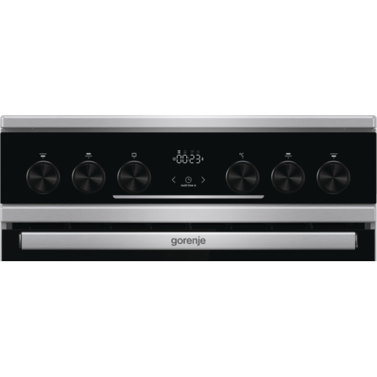 Голяма готварска печка  Gorenje GEC5C61XPA, 70л, стъклокерамичен плот