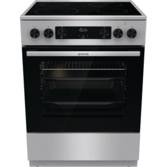 [parent_category] - Големи готварски печки - Голяма готварска печка  Gorenje GECS6C70XC, 71л, стъклокерамичен плот