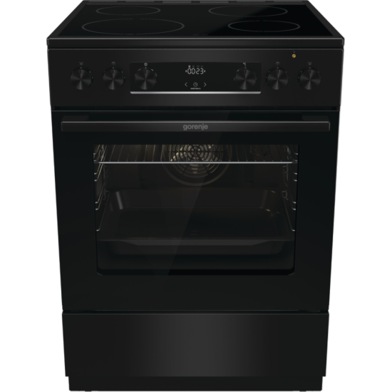 [parent_category] - Големи готварски печки - Голяма готварска печка  Gorenje GEC6C40BG, 71л, стъклокерамичен плот