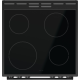 [parent_category] - Големи готварски печки - Голяма готварска печка  Gorenje GEC6C40BG, 71л, стъклокерамичен плот