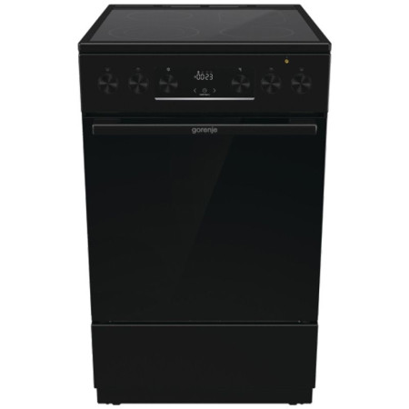 Голяма готварска печка  Gorenje GECS5C70BPA, 70л, стъклокерамичен плот