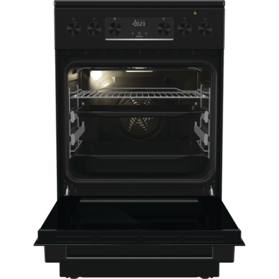 [parent_category] - Големи готварски печки - Голяма готварска печка  Gorenje GECS5C70BPA, 70л, стъклокерамичен плот