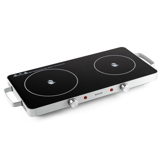 [parent_category] - Електрически котлони - Котлон керамичен Muhler MHP-2022IS, двоен, 2800W