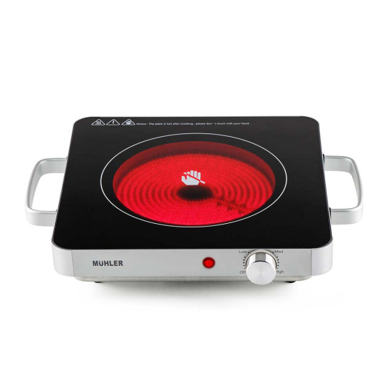 [parent_category] - Електрически котлони - Котлон керамичен Muhler MHP-2088IS, единичен, 2000W