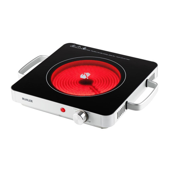 [parent_category] - Електрически котлони - Котлон керамичен Muhler MHP-2088IS, единичен, 2000W