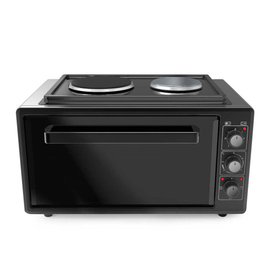 [parent_category] - Малки готварски печки - Готварска печка Muhler MC-4222, 42л, черна