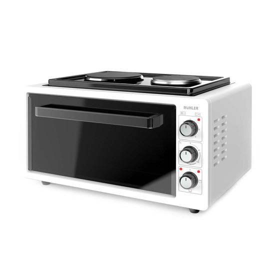 [parent_category] - Малки готварски печки - Готварска печка Muhler MC-4222, 42л, бяла