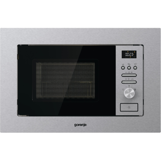 [parent_category] - Микровълнови фурни - Микровълнова печка Gorenje BM201AG1X, 800W, 20л, за вграждане