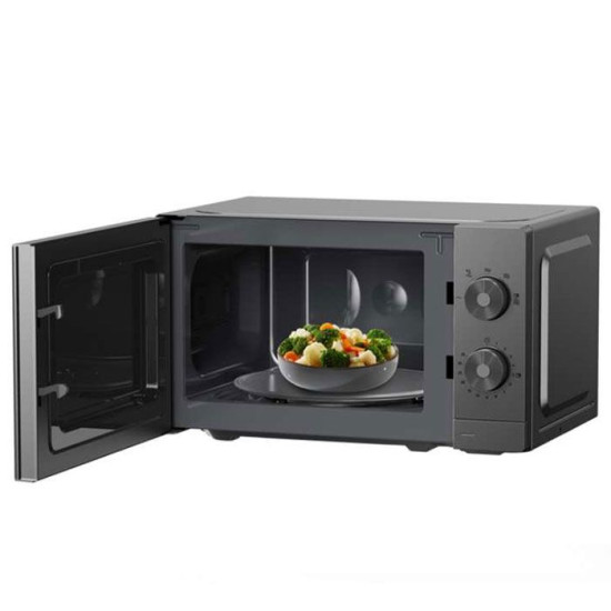 [parent_category] - Микровълнови фурни - Микровълнова печка Gorenje MO20E1T4, 20л , сива