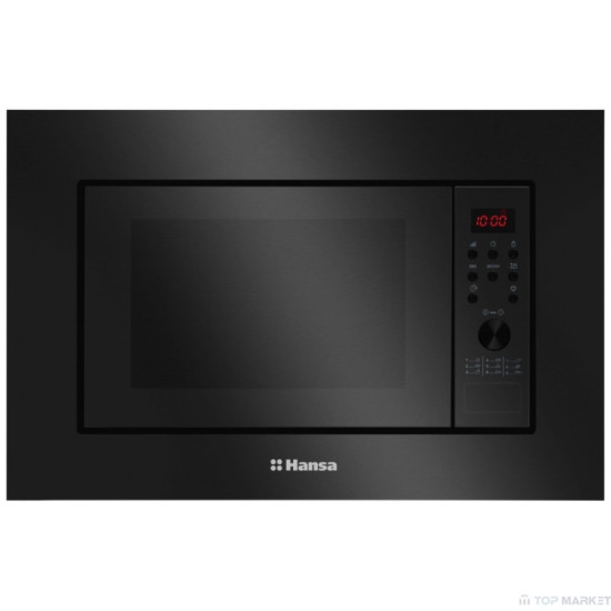[parent_category] - Микровълнови фурни - Микровълнова фурна Hansa AMGB20E2GB, 900W, 20л, за вграждане