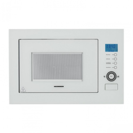 Микровълнова фурна Heinner HMW-25BIGWH,за вграждане, 900 W, 25 литра