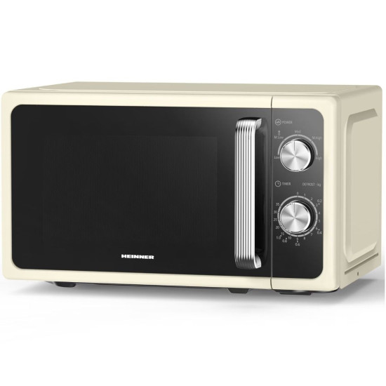 [parent_category] - Микровълнови фурни - Микровълнова фурна Heinner HMW-MD20MRCR, 800W, 20л