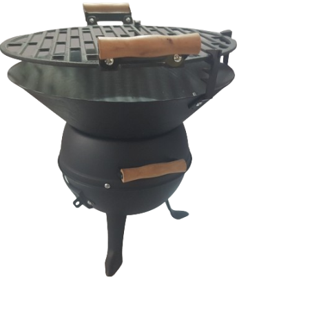 Чугунено барбекю Muhler BMQ 630S за дървени въглища