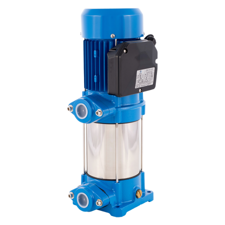 Самозасмукваща водна помпа многостъпална  Gmax HMC90-4SV, 0.75kw