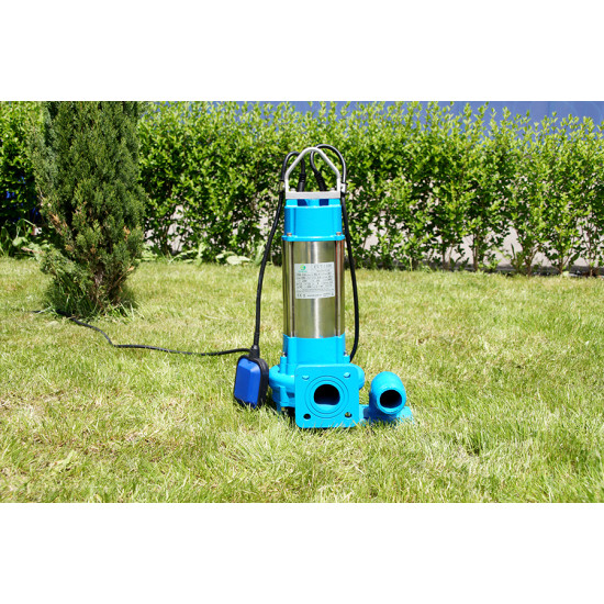 [parent_category] - Потопяеми помпи - Потопяема дренажна помпа за фекални води с нож Gmax CUT1100 , 1.1kw